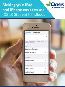 Making your iPad and iPhone easier to use handbook cover