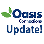 Oasis Connections course update logo