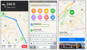 Apple Map features