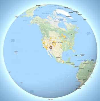 Google Maps World Map