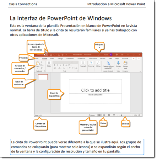 Microsoft Office Courses Now Available in Spanish Oasis Connections